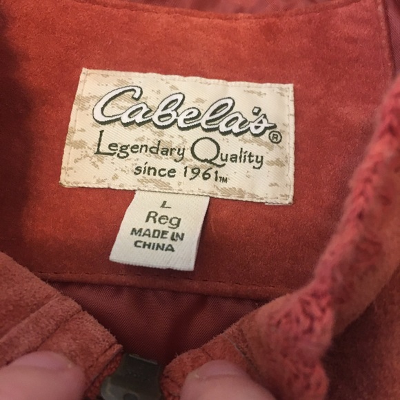 Cabela’s Pink Leather Jacket - Picture 3 of 8